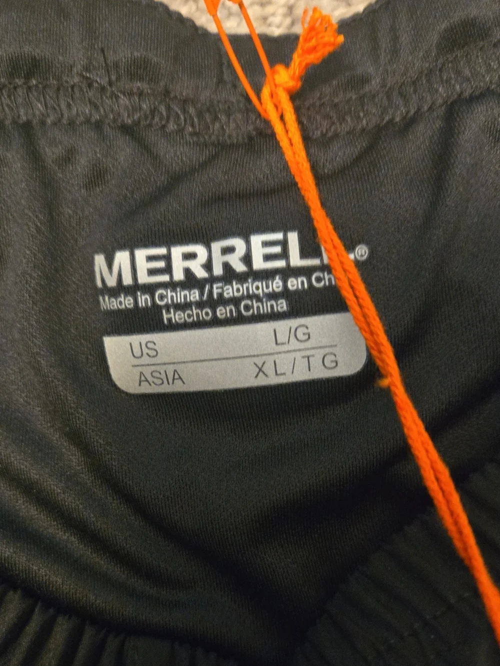 NEW! Merrell Woman's Black Athletic Running Run Shorts Size L